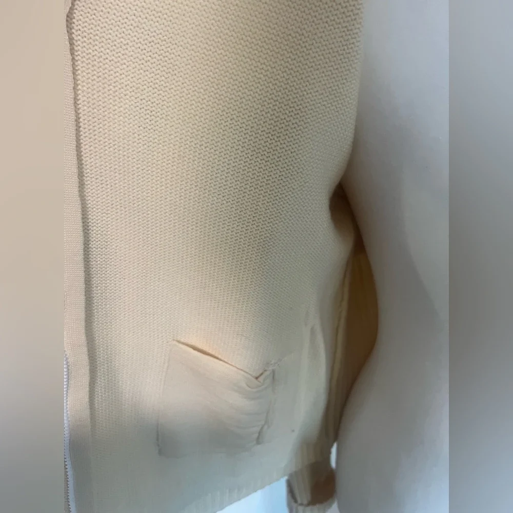 Emilio Pucci Quilted Puffer Jacket With Ribbed Knit Collar and Sleeves